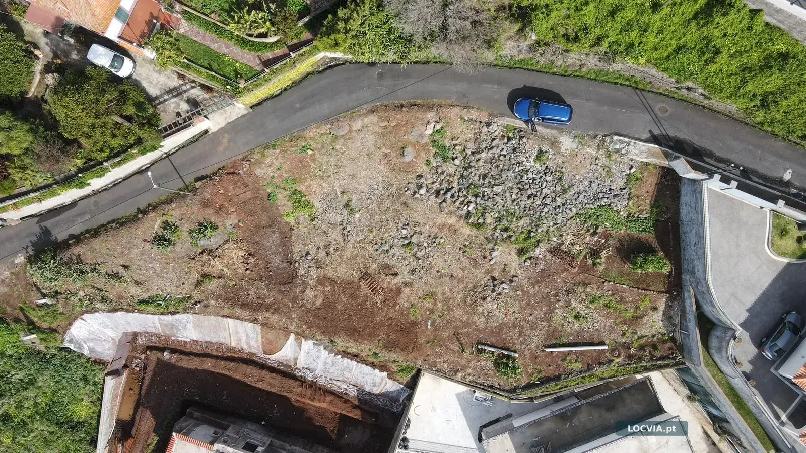 Terreno com vista sobre a Baía do Funchal