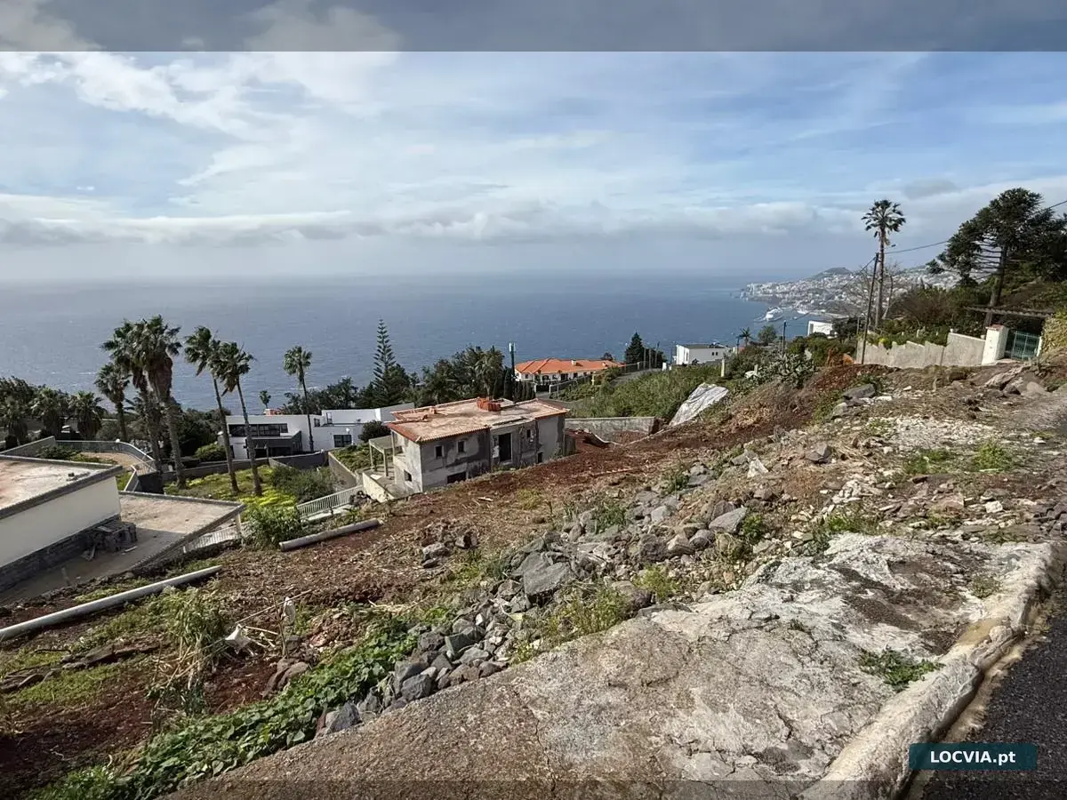 Terreno com vista sobre a Baía do Funchal