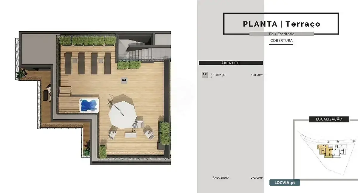 Apartamento T2 à venda em São Martinho, Funchal