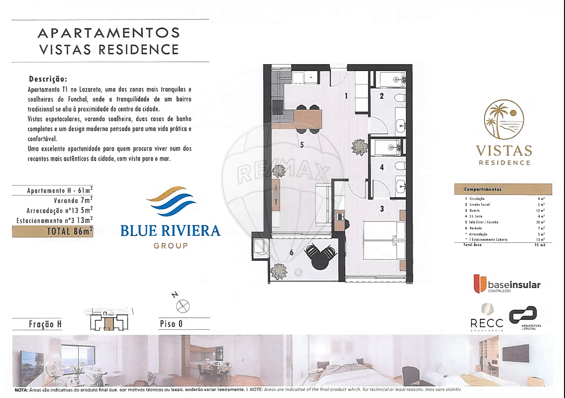 Apartamento T1 à venda em Santa Maria Maior, Funchal