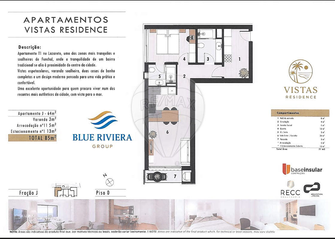 Apartamento T1 à venda em Santa Maria Maior, Funchal
