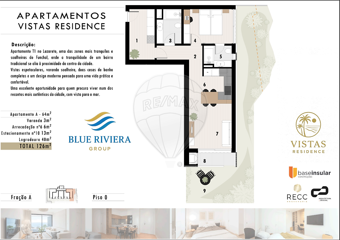 Apartamento T1 à venda em Santa Maria Maior, Funchal