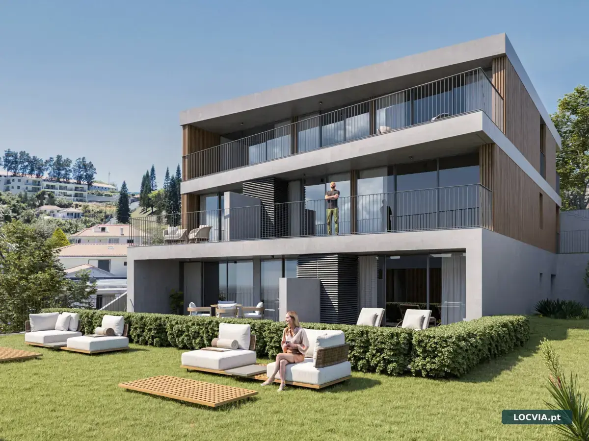 Apartamento T3 com vista mar e cidade