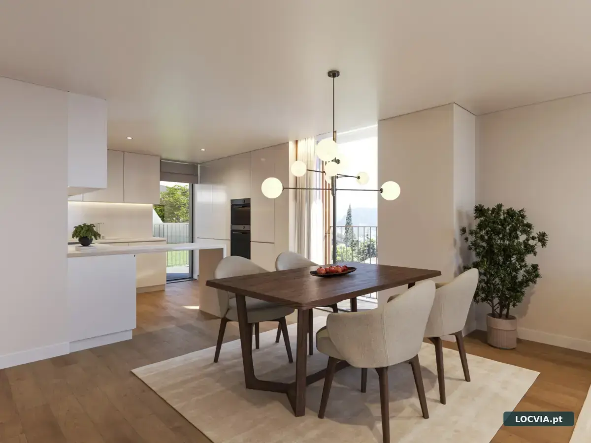 Apartamento T3 com vista mar e cidade