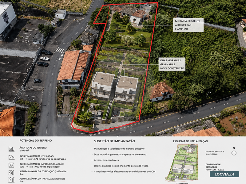 Moradia T3 à venda em São Jorge, Santana