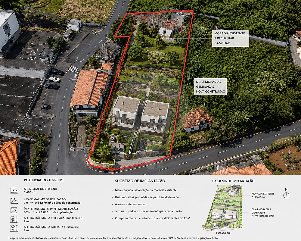 Moradia T3 à venda em São Jorge, Santana
